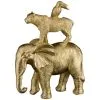B&M Lush Paradise Gold Stacking Animals -Furniture Shop 380277 gold stacking animals