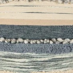 Furniture Shop -Furniture Shop 380610 esme stripe woven cushion navy 2