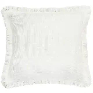 B&M Amara Waffle Geo Cream Cushion 4 B&M Amara Waffle Geo Cream Cushion - Image 2