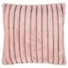 B&M Alaska Faux Fur Cushion - Blush