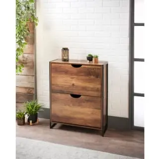 Tromso 2 Tier Shoe Rack 4 Tromso 2 Tier Shoe Rack - Image 2