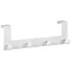 B&M Heavy Duty Overdoor Hooks - White -Furniture Shop 383565 heavy duty overdoor hooks white