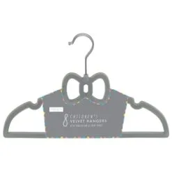 B&M Children's Non-Slip Hangers 8pk - Grey