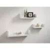 Lokken Set Of 3 Shelves - White