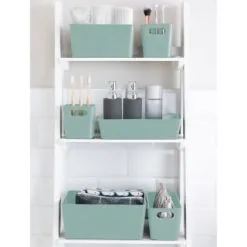 Home Essentials Soho Storage Tray 6 X 25.5 X 17cm - Sage -Furniture Shop 384326 384406 384419 soho box sage group1