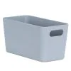 Home Essentials Soho Storage Tub 10 X 30 X 10cm - Grey -Furniture Shop 384404 soho size c box grey 10x30x10cm1