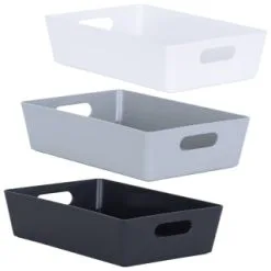 Home Essentials Soho Storage Tray 6 X 25.5 X 17cm - White 7 Home Essentials Soho Storage Tray 6 X 25.5 X 17cm - White -Furniture Shop 384407 soho size d box 6x25 5x17cm group