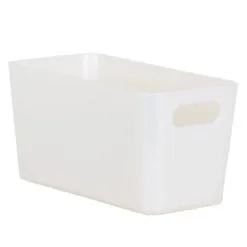Home Essentials Soho Storage Tub 10 X 20 X 10cm - Cream