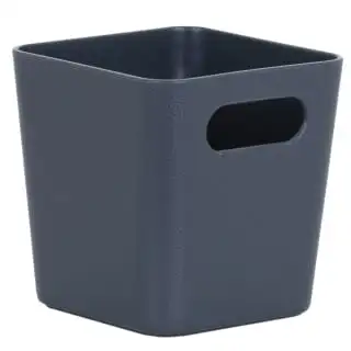 Home Essentials Soho Storage Tub 10 X 10 X 10cm - Graphite 3 Home Essentials Soho Storage Tub 10 X 10 X 10cm - Graphite
