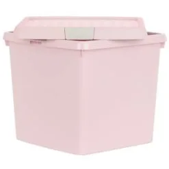 B&M Waffle Clip Box Storage Cube 14L - Dusty Pink 9 B&M Waffle Clip Box Storage Cube 14L - Dusty Pink -Furniture Shop 384965 dusky pink 14l waffle clip box cube 3