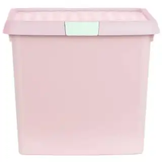 B&M Waffle Clip Box Storage Cube 14L - Dusty Pink 3 B&M Waffle Clip Box Storage Cube 14L - Dusty Pink