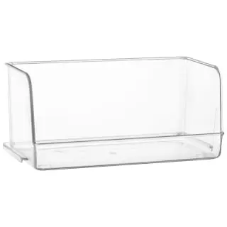 Home Essentials Clear Stacking Caddy - Medium 3 Home Essentials Clear Stacking Caddy - Medium