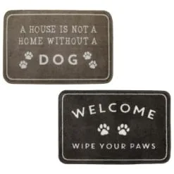 B&M Washable Pet Doormat - Wipe Your Paws -Furniture Shop 385004 pet washable doormat group