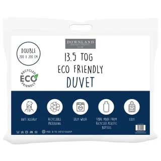 Downland Eco-Friendly Anti-Allergy 13.5 Tog Duvet - Double 3 Downland Eco-Friendly Anti-Allergy 13.5 Tog Duvet - Double