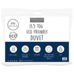Downland Eco-Friendly Anti-Allergy 13.5 Tog Duvet - King