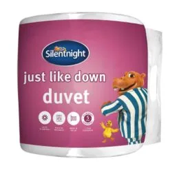 Silentnight Just Like Down Duvet - Double