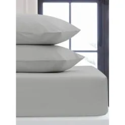 Silentnight Light Grey Pillowcase Pair
