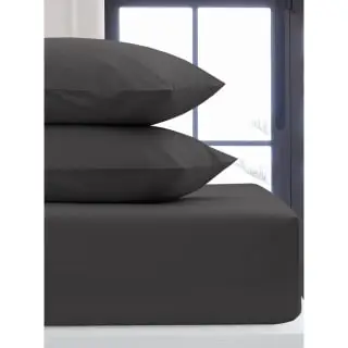 Silentnight Charcoal King Fitted Sheet 3 Silentnight Charcoal King Fitted Sheet
