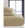 Silentnight Oatmeal Double Fitted Sheet -Furniture Shop 385361 385362 385363 385364 oatmeal pillow pair single double king sheet 3