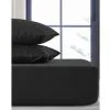 Silentnight Black Pillowcase Pair -Furniture Shop 385369 385370 385371 385372 black pillow pair single double king sheet