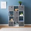 Lokken 12 Cube Shelving Unit With 6 Baskets -Furniture Shop 385648 lokken 12 cube shelving with 6 baskets