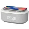Goodmans Wireless Charging Alarm Clock Radio -Furniture Shop 386042 goodmans alarm clock radio with wireless charging 2