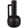 B&M Black Ceramic Vase -Furniture Shop 387589 black ceramic vase