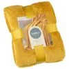 Simply Everyday Super Soft Throw - Ochre -Furniture Shop 388706 simply super soft throw ochre