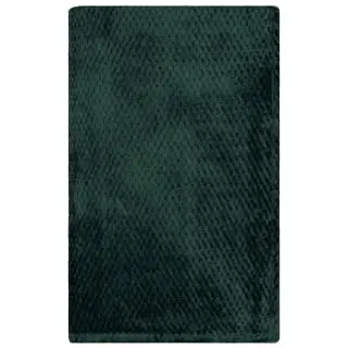 B&M Waffle Throw - Dark Green 4 B&M Waffle Throw - Dark Green - Image 2