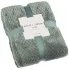 B&M Waffle Throw - Sage -Furniture Shop 388813 waffle throw sage 4