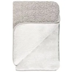 B&M Montana Two Tone Sherpa Throw - Natural -Furniture Shop 388815 montana sherpa throw 3