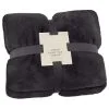 B&M Aspen Throw - Black -Furniture Shop 388818 aspen throw black 4
