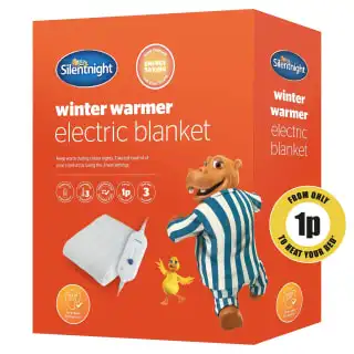 Silentnight Winter Warmer Electric Blanket - King 3 Silentnight Winter Warmer Electric Blanket - King