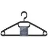 B&M Swivel Hook Hangers 8pk - Black -Furniture Shop 389262 home organisation 8pk swivel hook hangers black