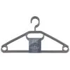 B&M Swivel Hook Hangers 8pk - Grey -Furniture Shop 389265 home organisation 8pk swivel hook hangers grey