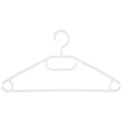 B&M Swivel Hook Hangers 8pk - White -Furniture Shop 389279 home organisation 8pk swivel hook hangers white 3