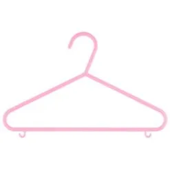 B&M Children's Hangers 10pk - Pastel -Furniture Shop 389289 home organisation co 10pk childrens hangers girl 7