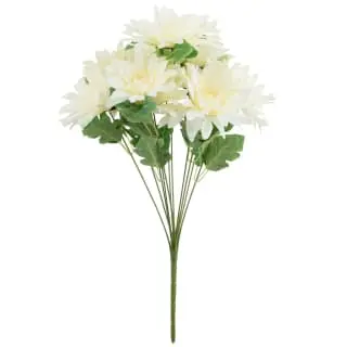 B&M Large Flower Bunch - Cream 3 B&M Large Flower Bunch - Cream