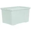 B&M Storage Box With Lid 60L - Sage -Furniture Shop 391388 sage 60l storage box 3
