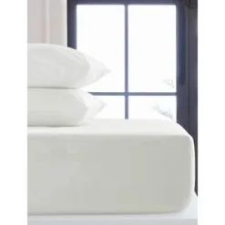 Simply Everyday Single Bedding White Pillowcase Pair