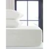 Simply Everyday King White Fitted Sheet 2 Simply Everyday King White Fitted Sheet -Furniture Shop 391650 3916651 391653 391654 white pillow pair single double king sheet 4