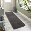 B&M Buddy Plain Shaggy Grey Runner Doormat -Furniture Shop 392183 buddy plain shaggy runner 50 x 150cm grey 4