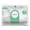 Simply Everyday Super Bounce Pillows 2pk 2 Simply Everyday Super Bounce Pillows 2pk -Furniture Shop 392406 simply everyday super bounce 2 pk pillows