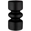 Karina Bailey Shaped Ceramic Vase - Black -Furniture Shop 392632 shaped ceramic vase