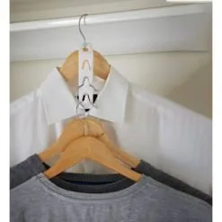 B&M Space Saving Hanger Organisation Hooks 4pk -Furniture Shop 393906 space saving hanger organisation hooks 2