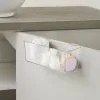 B&M Overdoor Caddy With Hanging Hooks -Furniture Shop 393933 overdoor drawer clear caddy with hanging hooks 2