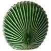B&M Ceramic Shell Vase 1 B&M Ceramic Shell Vase -Furniture Shop 394353 ceramic shell ornament green