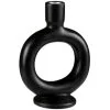 B&M Round Candle Holder - Black 2 B&M Round Candle Holder - Black -Furniture Shop 394357 rounded candle holder black