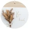 B&M Pampas Grass Hanging Plaque -Furniture Shop 394461 pampas hanging plaque 2