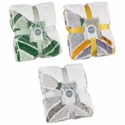 B&M Simply Geo Waffle Throw - Ochre 11 B&M Simply Geo Waffle Throw - Ochre -Furniture Shop 394916 394917 394920 simply geo waffle throw group 1